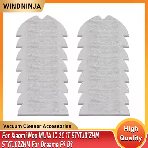 Washable Mop Cloth For Xiaomi Mop MIJIA 1C 2C 1T STYTJ01ZHM STYTJ02ZHM Robot Vacuum For Dreame F9 D9