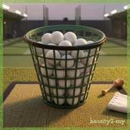 [BaositybbMY] Golf Ball Basket Perforated Lattice Golf Ball Basket Open-Top for Driving Range