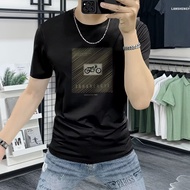 Korean ins Korean Men Style cod Men's Clothing Summer Version 2026 Trendy Men's Round Neck Shirt t F