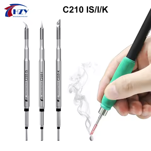 C210 Integrated Soldering Iron Tip S210 Heating Core Efficient Heat Conduction for JBC Sugon Aifen T