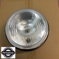 Đèn pha kiểu dáng LA250 kèm tai bắt đi kèm đầy đủ ốc vít