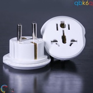QBK6Q Power Plug Adapter Electrical Wall Socket Universal 16A 250V Europe Plug Power Plug Plug Conve