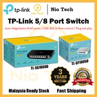 NioTech TL-SF1005D TL-SG1008D 5-Port 8-Port 10/100/1000 Mbps Desktop Switch TP-Link 10/100Mbps Plug 