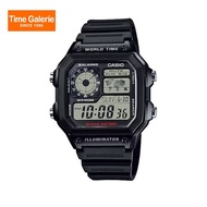 Casio General AE-1200WH-1AVDF Resin Band Digital Men Watch
