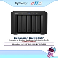 Synology DX517 5-Bay Expansion Unit NAS Storage RAID eSATA Plug & Play Capacity Upgrade for DiskStat