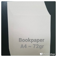 kertas bookpaper a4 72 gram book paper novel