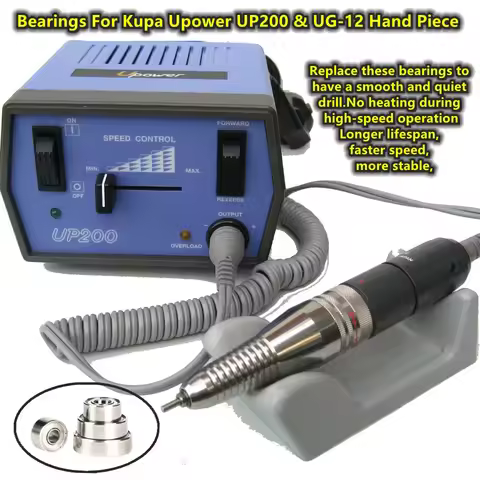 4Pcs High Speed Bearing Replace For KUPA UPOWER UP200 UG12/SUG12 Nail Drill Handpiece