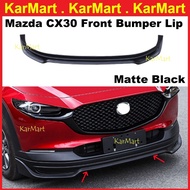 Mazda CX30 AutoExe Style ABS Matte Black Body Kit Car Front Bumper Lip Rear Diffuser Side Skirt CX-3