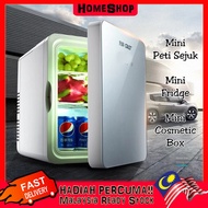 HomeShop 8L/13.5L Portable Car Freezer Warmer Outdoor Mini Fridge Refrigerator Peti Sejuk Cosmetic Box 迷你车家冷热两用小冰箱