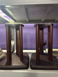 實木喇叭架一對