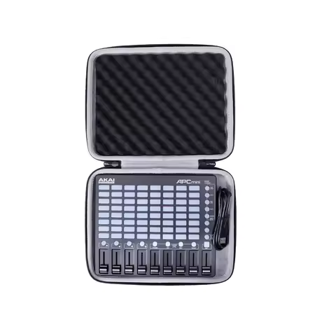 LTGEM MIDI Case for Akai Professional APC Mini Storage Carrying Bag Accessories for MIDI Controller