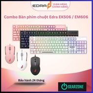 Edra EK506 / EM606 Keyboard Mouse Combo – Brilliant LED, stable performance