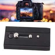 phoenixshop Quick Release Plate Tripod with 1/4in and 3/8in Screws Aluminum Alloy Camera Mounting fo