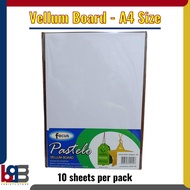 A4 Size Vellum Board Paper 200 gsm 10 sheets (A4 Bond Paper Size)