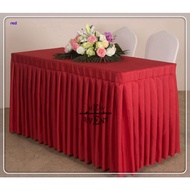 Buffet table cover, catering table cover, wedding table cover