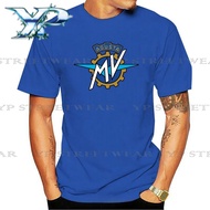 新品【MY】✅In Stock COD Fashionable Cool New Motorcycle Rider T-Shirt With Mv Agusta Harajuku Style Prin