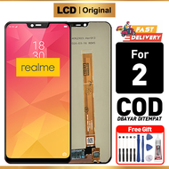 LCD Realme 2 Original Full set COD hp Touchscreen Asli Ori Super