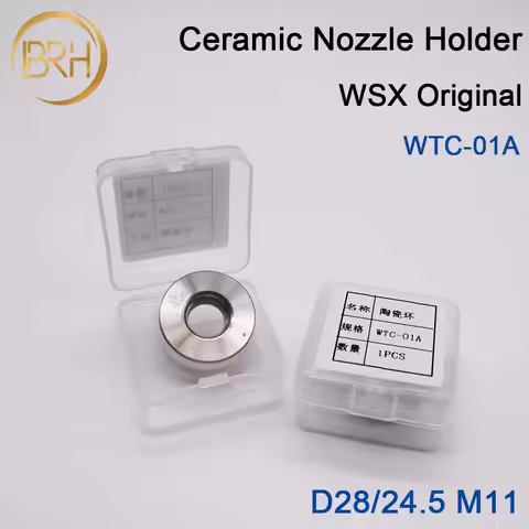 WSX Original Laser Ceramic Nozzle Holder 28/24.5mm M11 Fiber laser ceramic For WSX Fiber Laser WTC-0