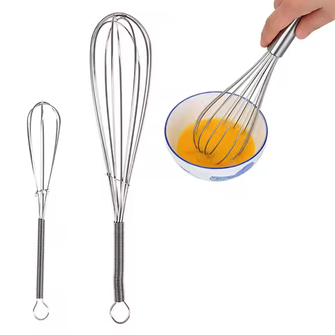{YY30} 1 Pc Egg Mixer Rotary Manual Egg Beater Mixer Bake Tool Egg Agitator Eco-Friendly Egg Mixer