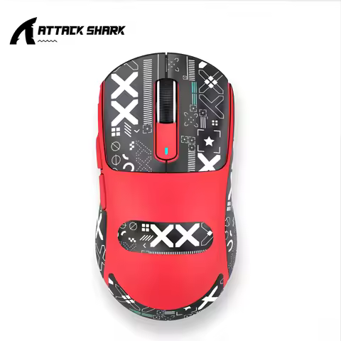 Attack Shark X3 X3Pro Wireless Mouse,PixArt PAW3395 26000DPI 1K/4K Lightweight Mouse ,Tri-Mode Macro