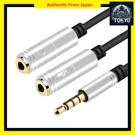 Universal 3.5mm to 6.35mm Audio Adapter - Deear Stereo Mini to Standard Plug Conversion Adapter with