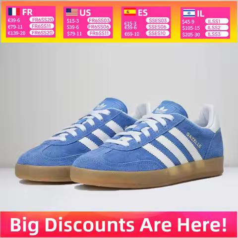 adidas Originals GAZELLE INDOOR Sneakers Indoor-Certified Traction Classic Retro Styling Versatile C
