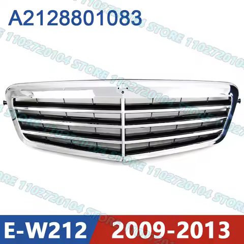 for 2009-2013 W212 Mercedes Benz E200 E220 E250 E260 E300 E350 E400 E550 Bumper Radiator Grill A2128