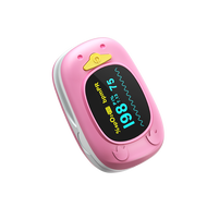 HealthTree Fingertip Pulse Oximeter Bayi saturasi oksigen oxymeter alat saturasi oksigen anak satura