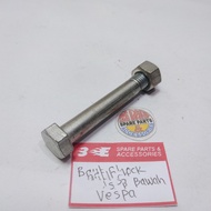[3E Parts & Acc] Vespa M9 X 60 Shock Bolts shockbreaker Bolts Rare Item