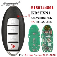 jingyuqin S180144801 KR5TXN1 Keyless Smart Car Remote Key For Nissan Altima Versa 2019 2020 433MHz 4