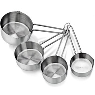 430 Stainless Steel Linear Handle Measure Set