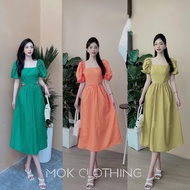 SIMPLE LADY DRESS WITH CUT WAIST BG