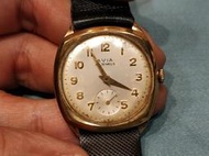 瑞士AVIA 9K實金殼手動男古董錶，表徑29.5不含把頭，走時正常。   不防水不防摔不防磁，二手商品不退不是。物件