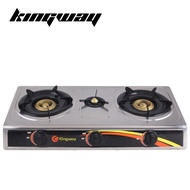Kingway Factory Direct Sale Stainless Steel Three-Burner Export Gas Stove90Honeycomb Gas Stove Porta