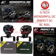 GTECH PERFECT / WONDERFUL DC SIGNATURE BC BAITCASTING FISHING REEL G-TECH