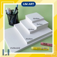 Set Of 10 Sheets Of Watercolor Paper, gouache, Oil Wax, Fairy Chalk, 200gsm Crayons