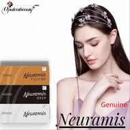 Neuramis fillers pink heart ribbon.