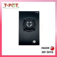 FAGOR 1 BURNER GLASS GAS HOB - MF-301G