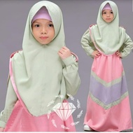 Busana Muslim Dress Anak Perempuan
