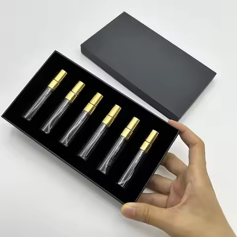 5ml Scale Perfume Bottle with Box Packaging Atomizer Empty Perfume Bottle Packaging Box for Perfume 