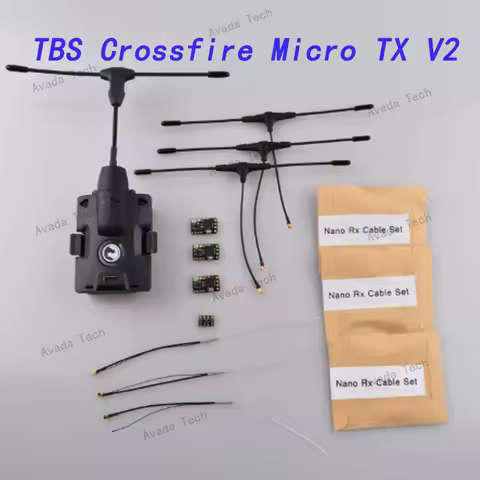 BlackSheep TBS Crossfire Micro TX V2 Starter Set With Nano RX MicroTX II Module CRSF TX 915/868Mhz L