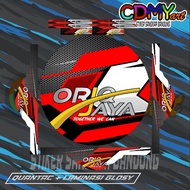 STIKER DECAL SANGKAR MURAI BATU ORIQ JAYA