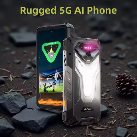 Ulefone Armor 34 Pro+ 5G Rugged Smartphone 16GB+512GB 25500mAh Built-in Projector 64MP Night Vision 