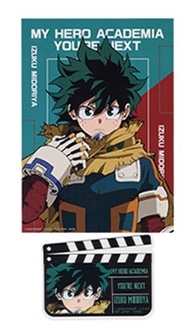 BANDAI - 我的英雄學院 THE MOVIE YOU'RE NEXT 一番賞 H賞 帆布畫板及貼紙- 綠谷出久