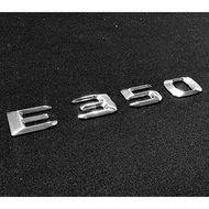 BENZ E350 15 New Style Pointed Font Word Mark Body Word Sticker Rear Box Font Font Height 23mm