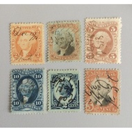1870’S USA Old Revenue Stamps