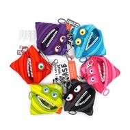 กระเป๋าใส่เหรียญมอนสเตอร์ตาโต้ลายการ์ตูน Zipit Wildlings พร้อมซิปสำหรับใส่กุญแจ หูฟัง สินค้าที่สร้าง