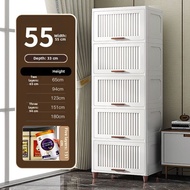 ZHUOLESHI | Luxurious Multi-layer Flip-top Storage Cabinet 55CM