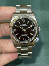 🤴🏻👑   🖤🩷勞力士 Rolex 116034 白金狗牙圈 黑面粉紅369！