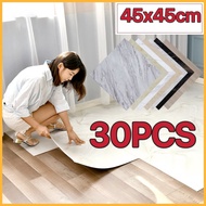 Marble Vinyl tiles Floor Stickers Self Adhesive waterproof PVC tiles for flooring Carpet Mat 45x45cm